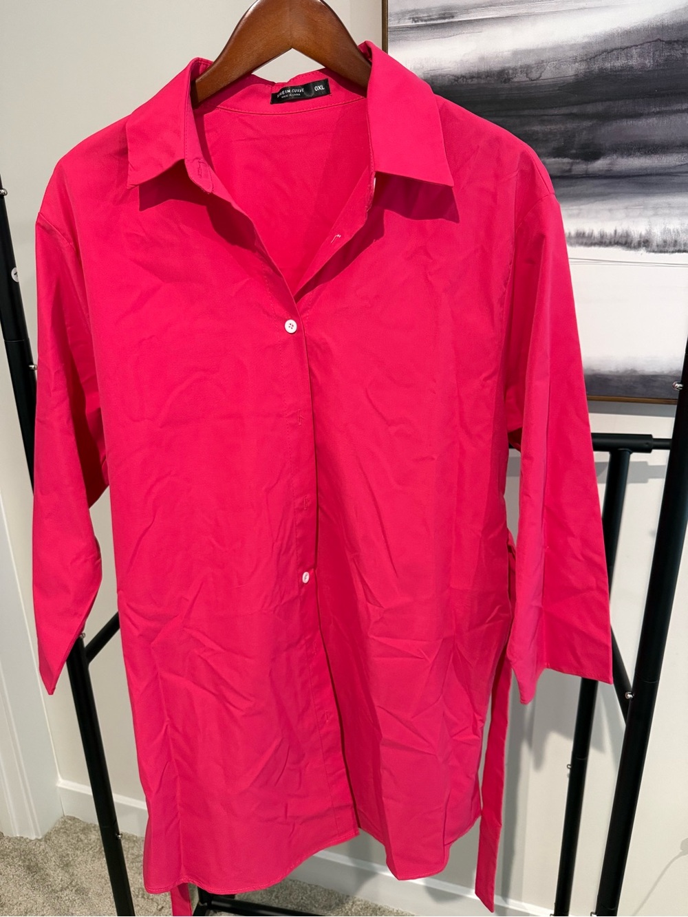 SHEIN Hot Pink Mini Dress